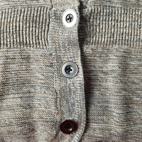 Croft & Borrow Womens Heather Brown Button Front Round Hem Cardigan Size‎ XL - Picture 7 of 12
